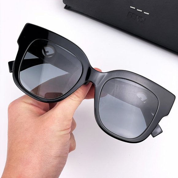 Fendi Accessories - 🔥 Fendi  FF0359/G/S 807 Sunglasses Black Gray Gradient Square Women